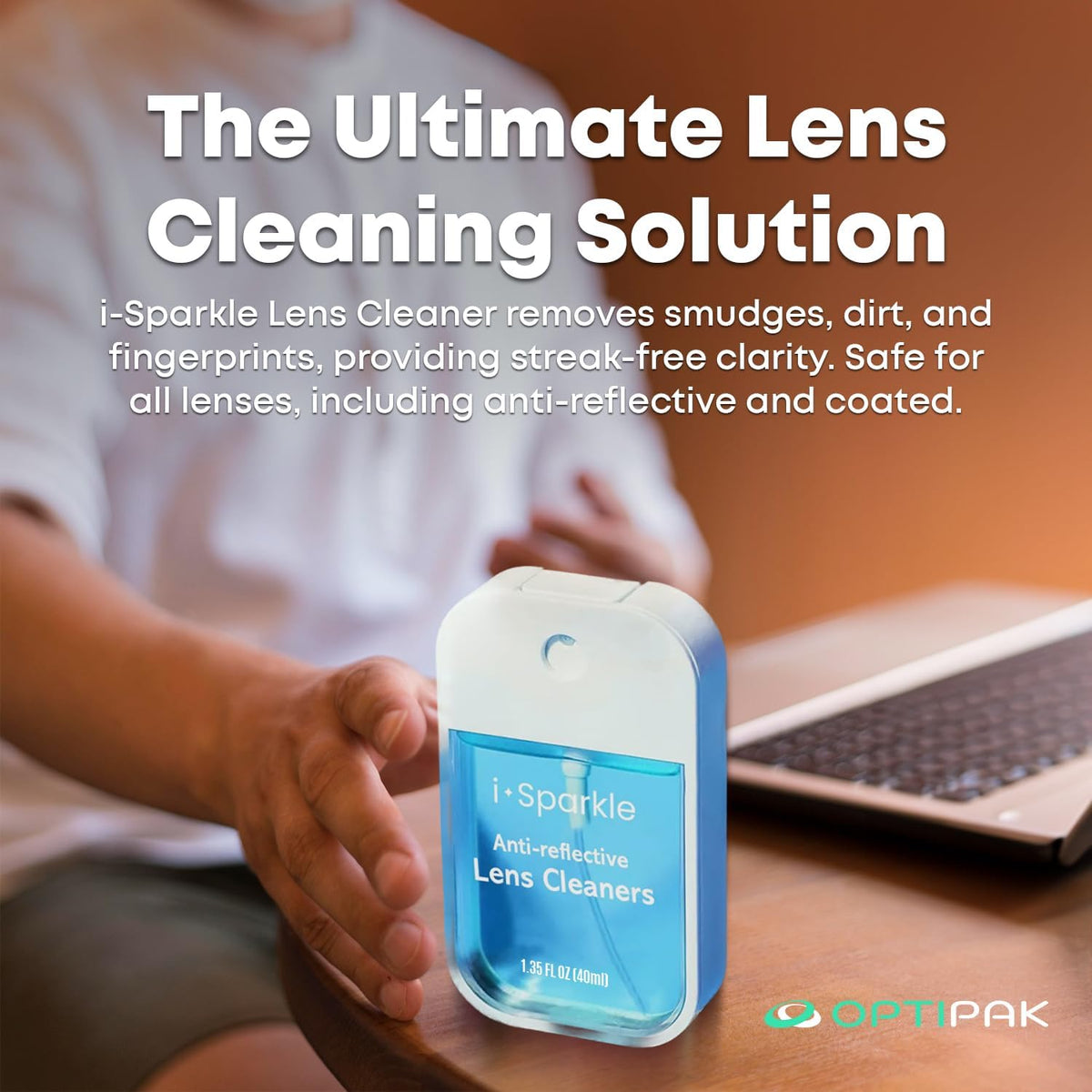 I-Sparkle Anti-Reflective Lens Cleaner Spray