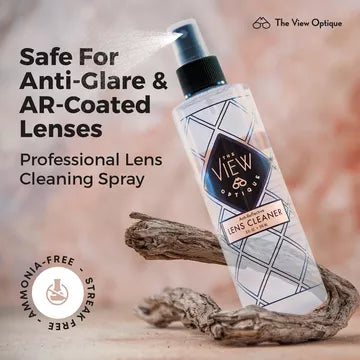 Anti-Reflective Safe Lens Cleaner