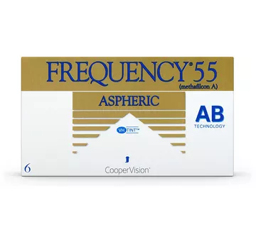 FREQUENCY 55 ASPHERIC 6pk 