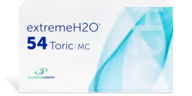 EXTREME H2O 54% MC TORIC 6pk