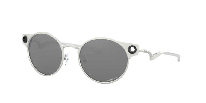 Oakley OO6046 titanium round men's sunglasses