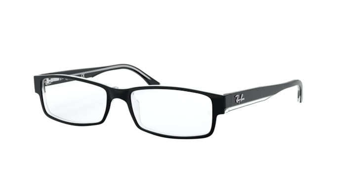 Ray-Ban Rx RX5114 plastic rectangle men's eyeglasses