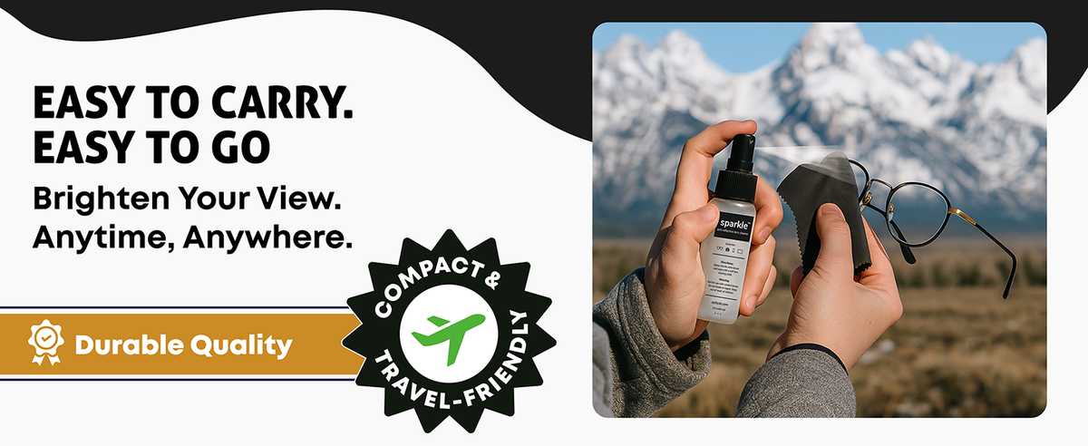Sparkle Anti-Reflective Lens Cleaner Spray