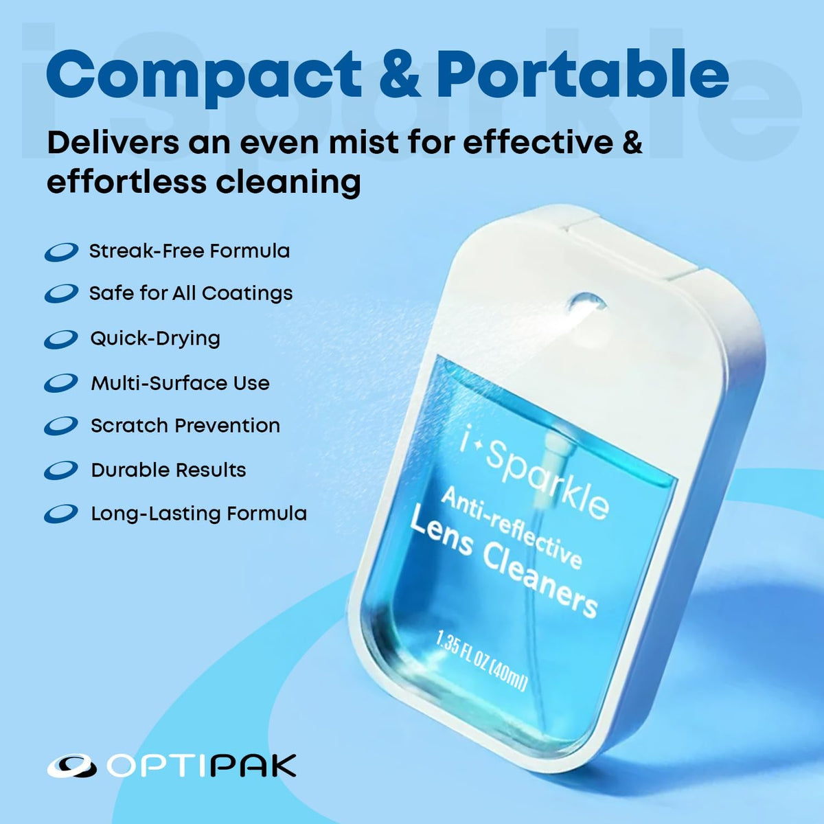 I-Sparkle Anti-Reflective Lens Cleaner Spray