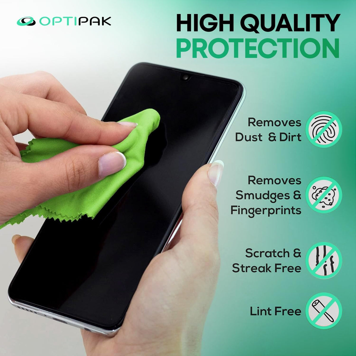 Microfiber Lens Cleaning Cloth