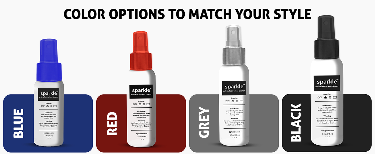 Sparkle Anti-Reflective Lens Cleaner Spray