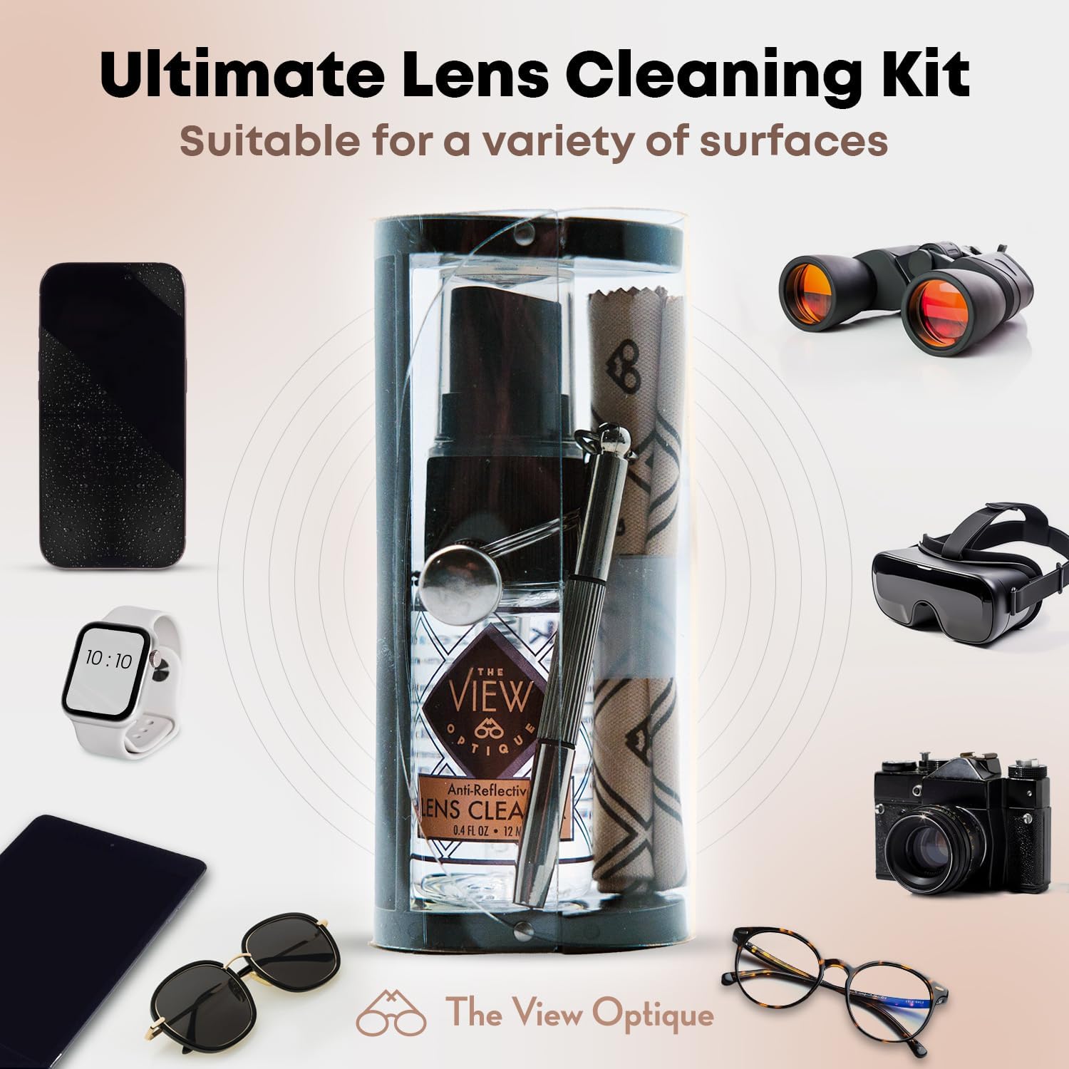 Anti-Reflective Lens Cleaner & Repair Kit