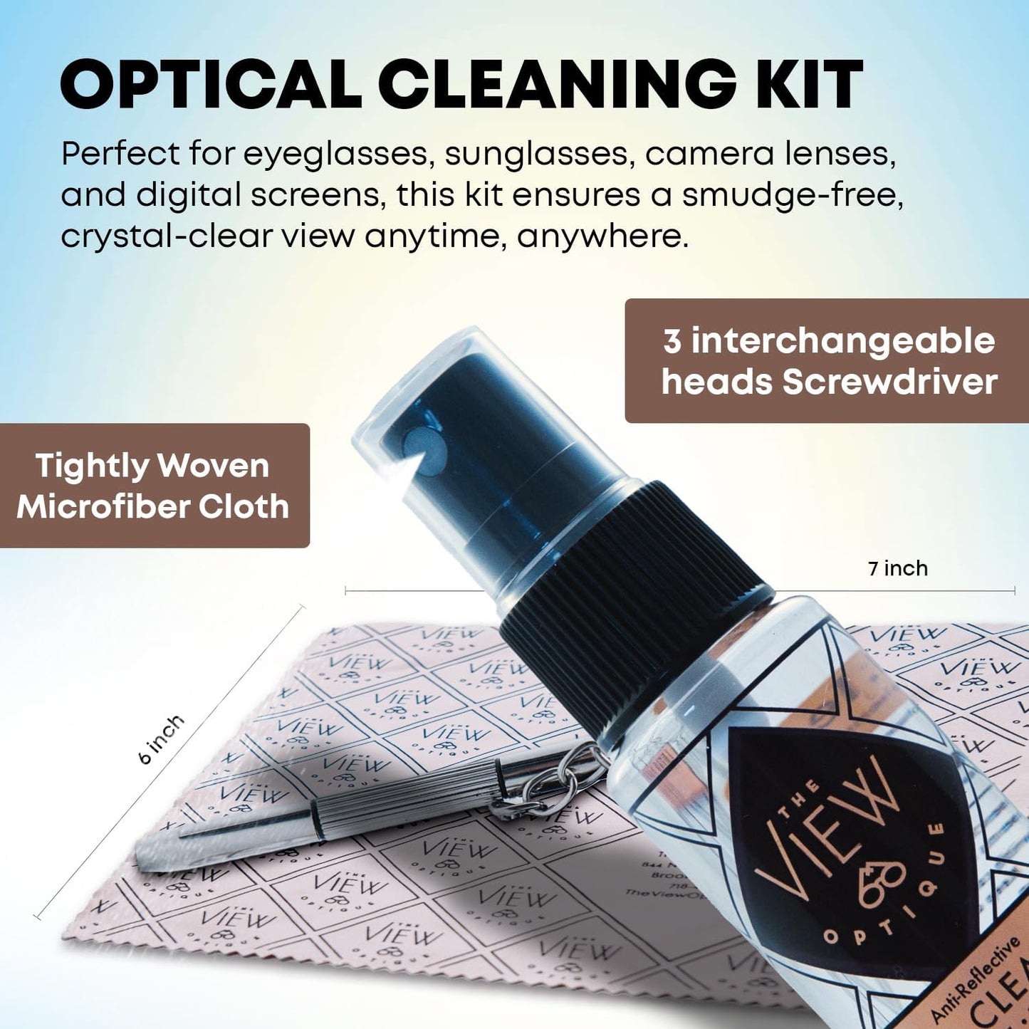 Anti-Reflective Lens Cleaner & Repair Kit