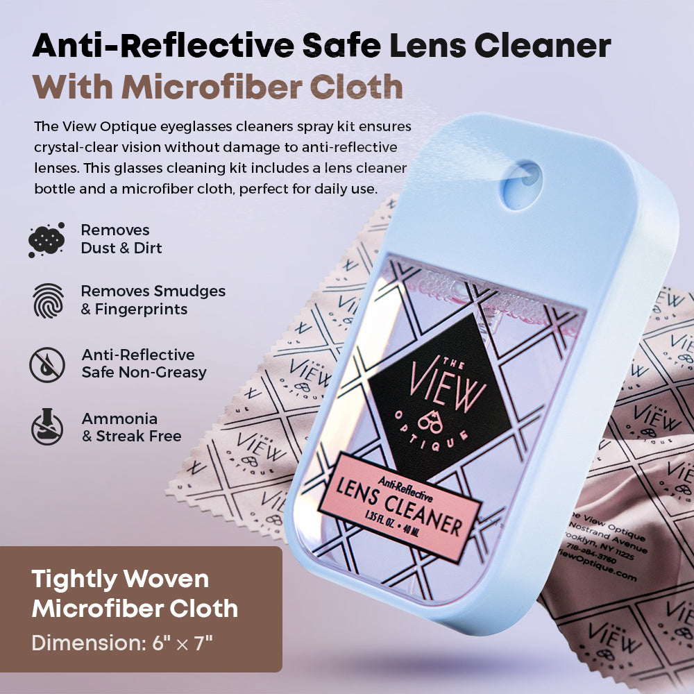 Anti-Reflective Safe Lens Cleaner Spray 1.35 oz