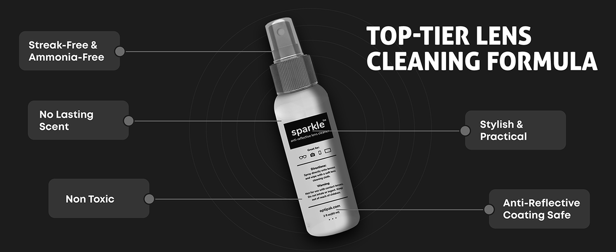 Sparkle Anti-Reflective Lens Cleaner Spray
