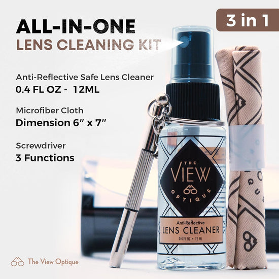 Anti-Reflective Lens Cleaner & Repair Kit