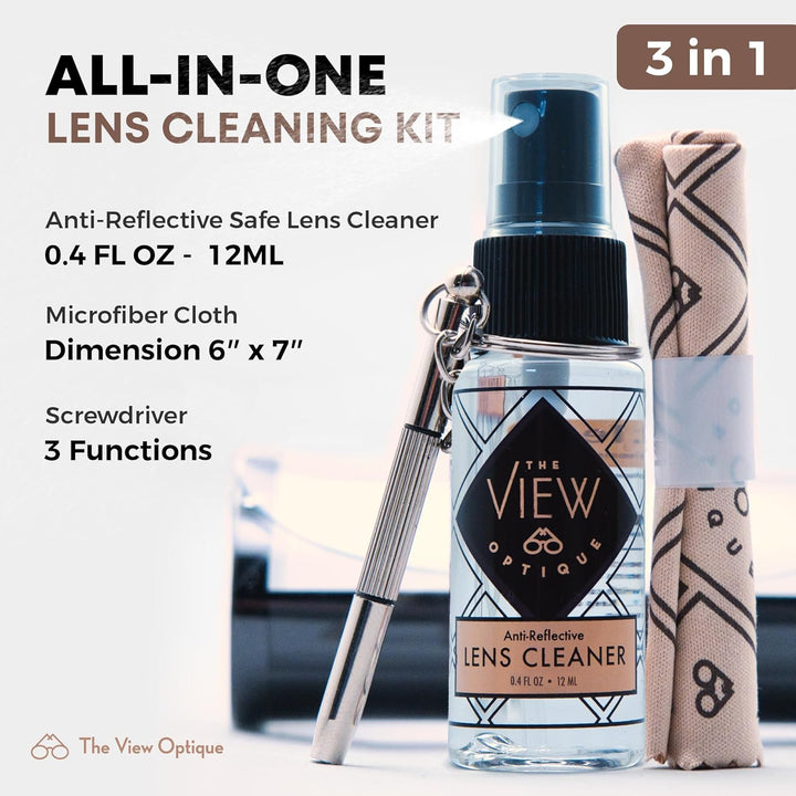 Anti-Reflective Lens Cleaner & Repair Kit