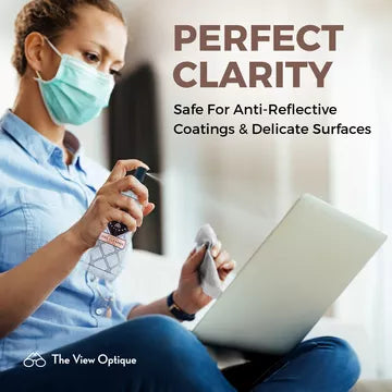 Anti-Reflective Safe Lens Cleaner