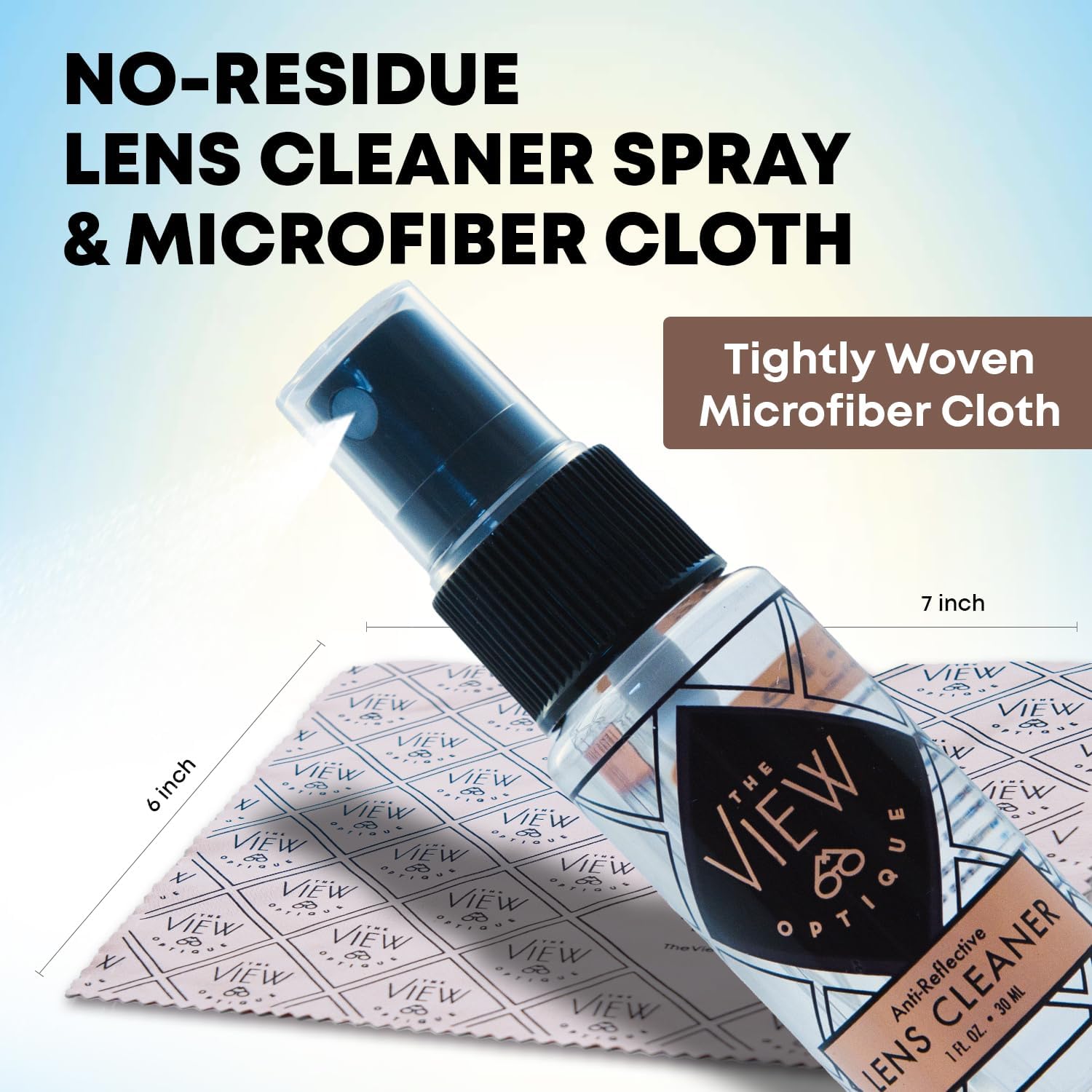 Anti-Reflective Safe Lens Cleaner