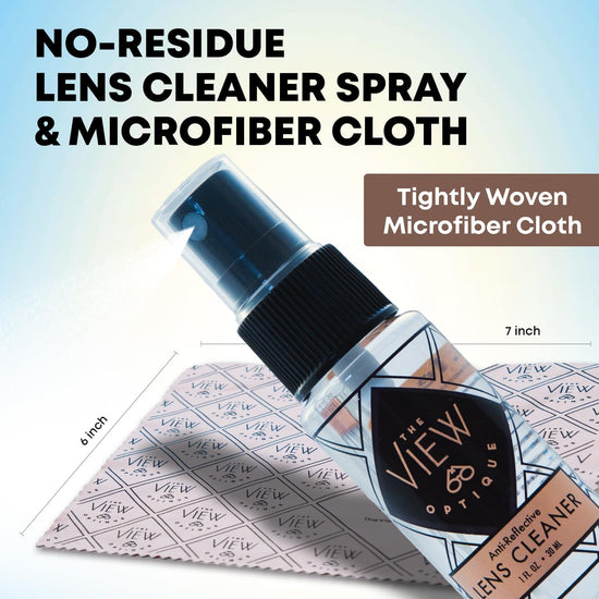 Anti-Reflective Safe Lens Cleaner